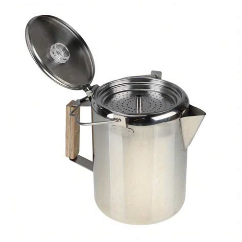 12-Cup Stainless Steel Percolator | SHEIN South Africa