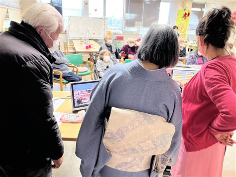 ボランティアの方と楽しい時間♪ 川越町社会福祉協議会