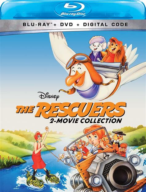 The Rescuersthe Rescuers Down Under Blu Ray Bob Newhart Ken