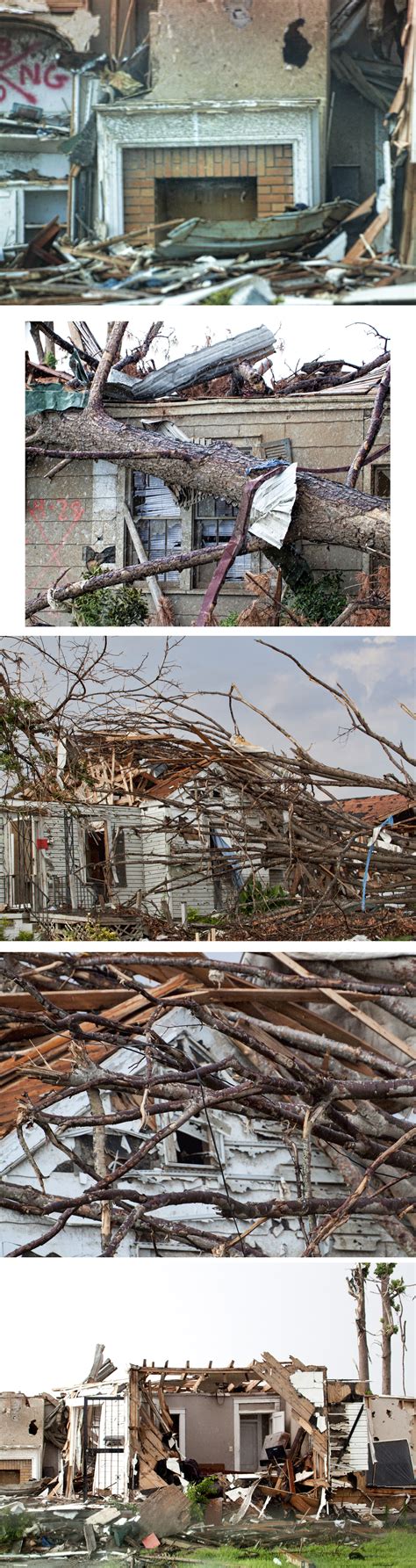 Tuscaloosa AL - shortly after the 2011 tornado passed through ...