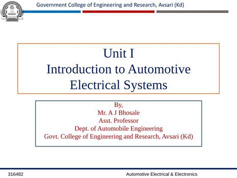 Pdf Unit I Introduction To Automotive Electrical Systems Dokumentips