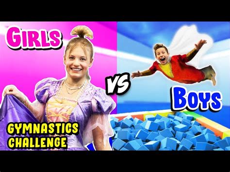 BOYS VS GIRLS Gymnastics! Princess vs SuperHeroes NinjaKidzTV - Videos ...