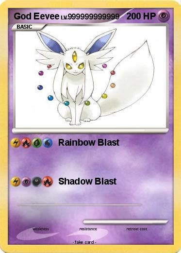 Pokémon God Eevee - Rainbow Blast - My Pokemon Card