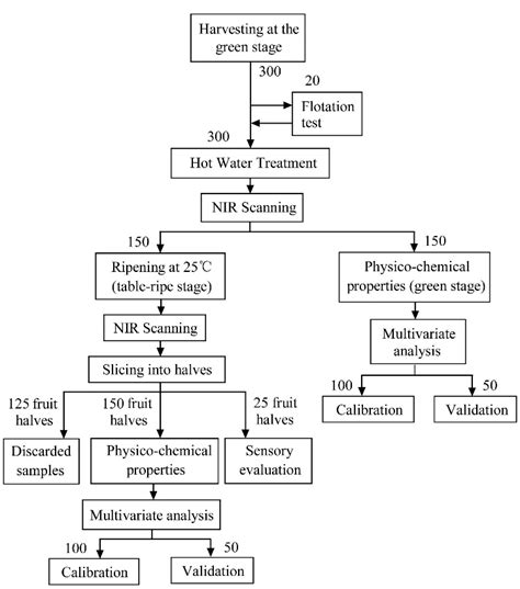 Flowchart Of Fruit Sampling Procedure For Physico Chemical Analysis Download Scientific