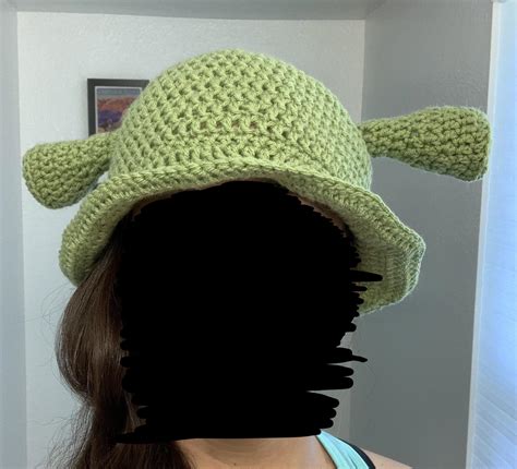 Shrek Bucket Hat Joining In On The Bucket Hat Bandwagon R Crochet