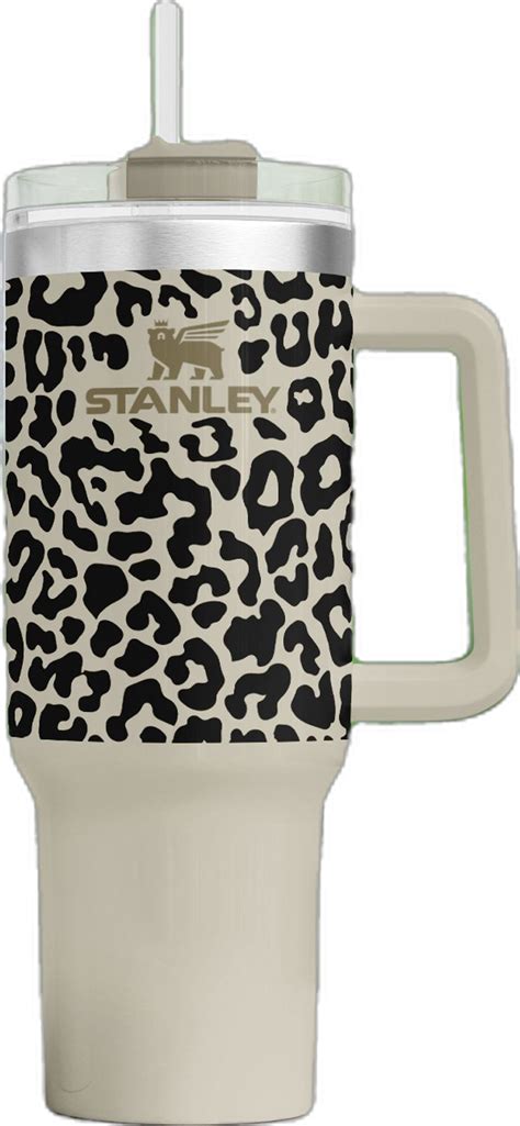 Stanley 40oz Quencher Wrap Svg Stanley Leopard Print Svg Stanley