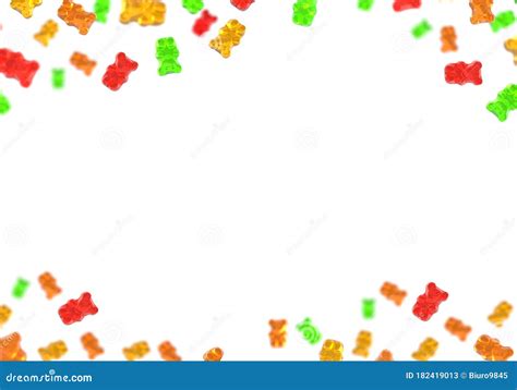 Gummy Bear Border Printable