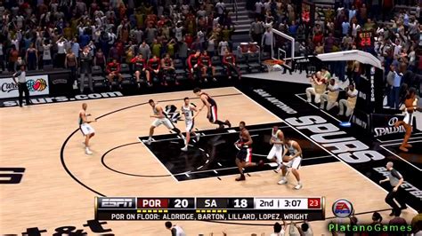 Nba Playoffs Portland Trail Blazers Vs San Antonio Spurs Game