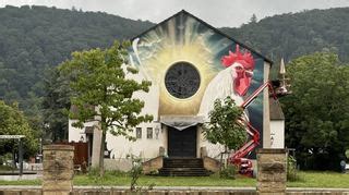 Neues Mural An Der Fassade Der Chapel In Der Heidelberger S Dstadt