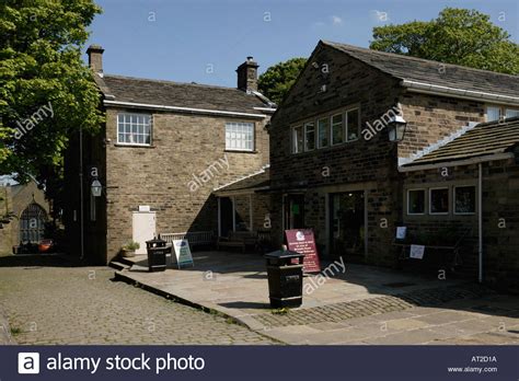 Bronte Parsonage And Museum Shop Haworth Village Yorkshire England