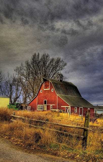 Red Barn Old Barns Barn Pictures Country Barns