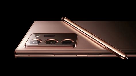 Samsung Accidentally Reveals Galaxy Note 20 Ultra In Bronze Color