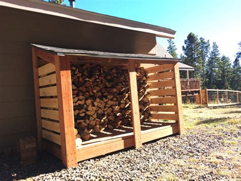 49 DIY Firewood Storage Ideas Seasoning Outdoor Sheds And Indoor Racks