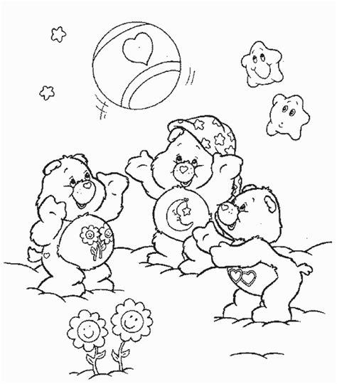 Care Bear Printables Free Coloring Pages And Activities