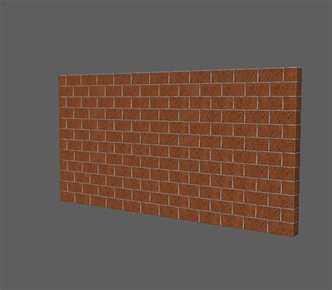 3D Print Model The Wall Bricks CGTrader