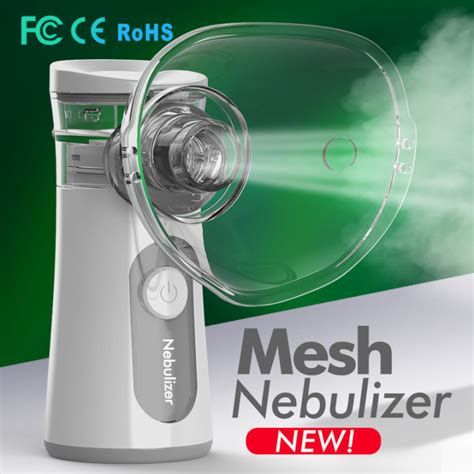 Handheld Portable Autoclean Inhale Nebulizer Mesh Atomizer Silent