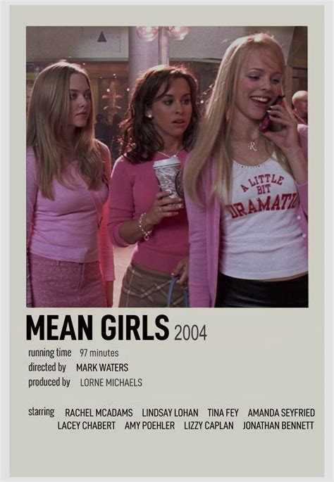 Pin By Alice Gottesmann On Outfitt Mean Girls Movie Movie Posters Film Posters Minimalist