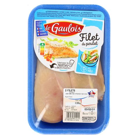 Livraison Domicile Le Gaulois Filet De Poulet X G