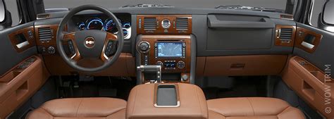 Dash Kits For Hummer H3 Wood Grain Camo Carbon Fiber Aluminum