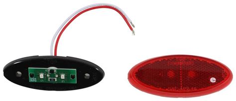 LED Trailer Clearance Or Side Marker Light With Reflex