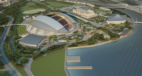 In Progress Singapore Sports Hub Arup Archdaily