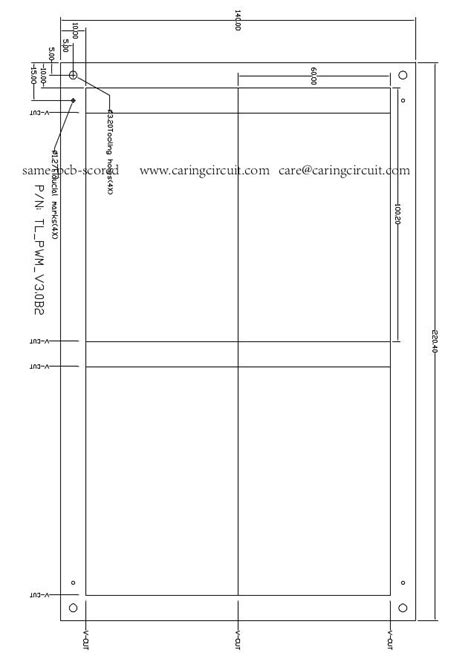 Pcb panel design examples