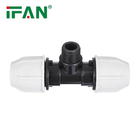 Ifan Factory Irrigation Pe Plumbing Pp Compression Pipe Fitting Poly