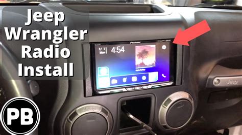 2011 2018 Jeep Wrangler JKU Radio Install YouTube