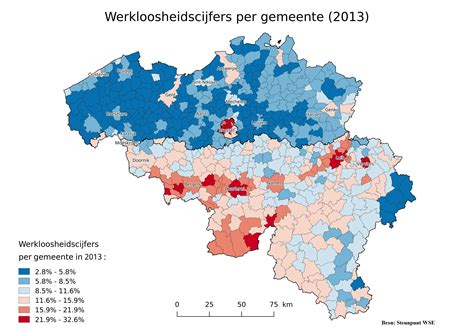 Belgie Gemeenten Kaart Hoe Presteren Vlaams Brabantse Gemeenten Op