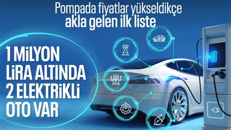 T Rkiye De Sat Lan En Ucuz Elektrikli Otomobiller Milyon Tl Alt