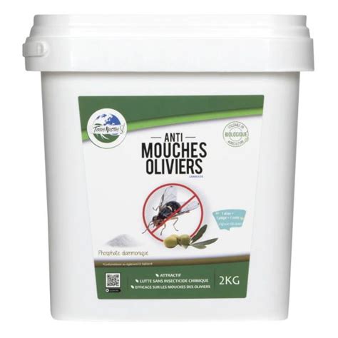 Phosphate Diammonique Anti Mouches Des Oliviers Seau 2 Kg