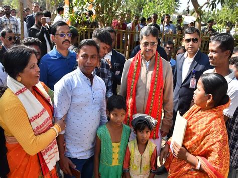 Tripura Cm Manik Saha Highlights Bjp Govts Achievements During Gaon Chalo Abhiyan