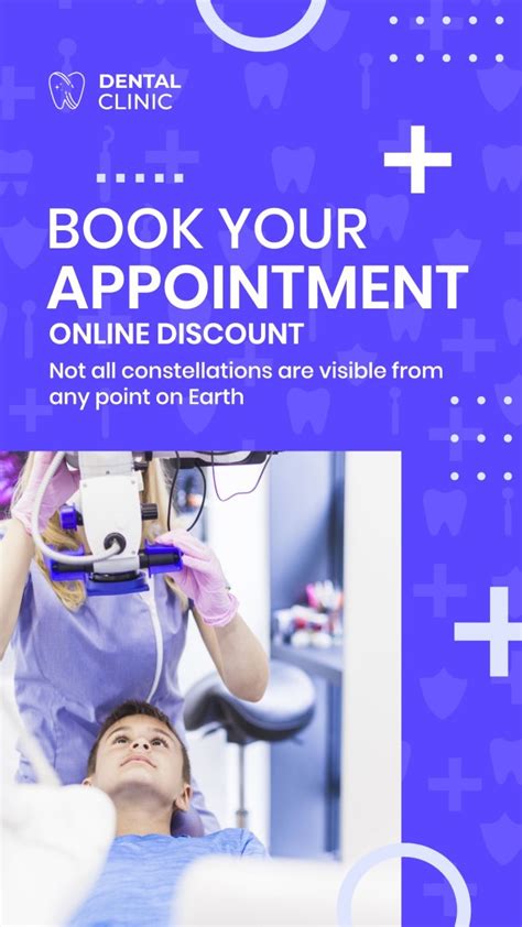 Free Dental Clinic Appointment Instagram Story Template