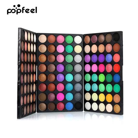 POPFEEL 120 Colors Gliltter Eyeshadow Palette Matte Eye Shadow Pallete