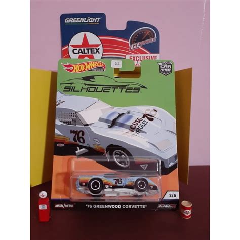 Hot Wheels Premium 76 Greenwood Corvette Lazada Indonesia