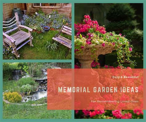 Easy Memory Garden Ideas For Remembering Loved Ones | Memorial garden ...