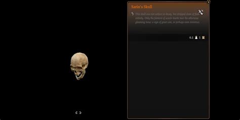 Baldur's Gate 3: How to Find and Use Sarin’s Skull