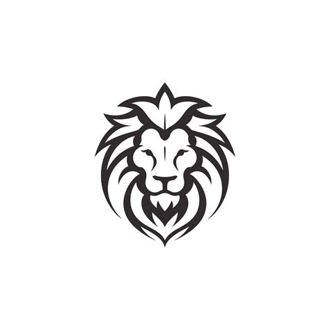 Lion Logo Illustration Vector Design Template 26522012 Vector Art at ...