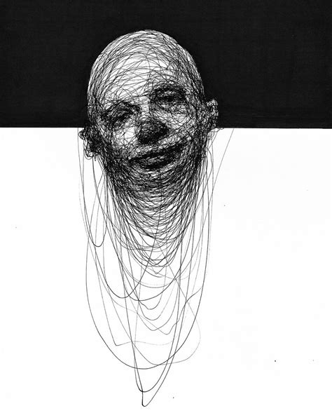 Gallery Adam Riches Dark Art Drawings Portrait Art Scribble Art