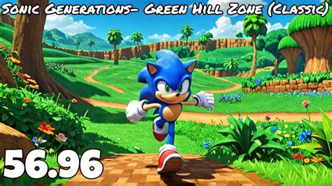 Sonic Generations Green Hill Zone Classic Current Pb Youtube