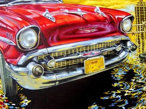 Cuadros Modernos Pinturas Y Dibujos Pinturas Cubanas Cuadros De Carros