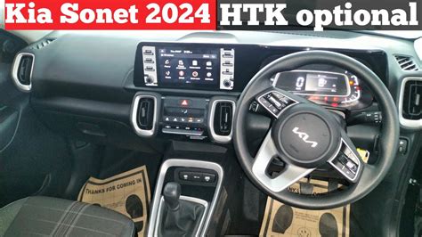 2024 Kia Sonet HTK Optional Review Price Features Mileage