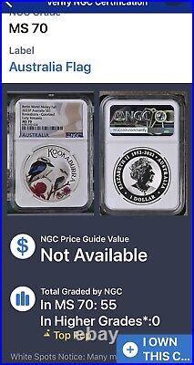 Australia Berlin Kookaburra World Money Fair Wmf Oz Silver Ms