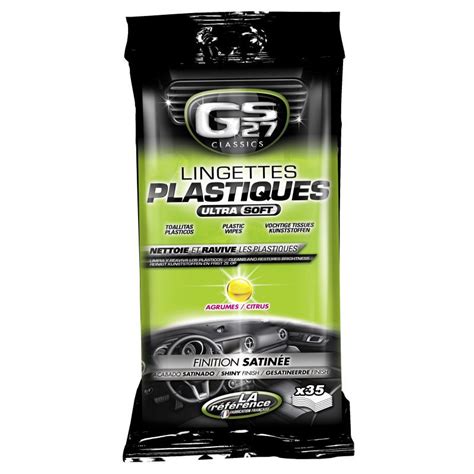 Lingettes Plastiques Finition Satinée GS27