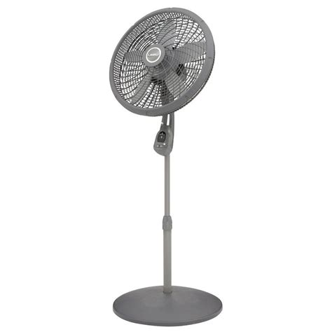 Lasko Adjustable Height In Oscillating Pedestal Fan With Remote