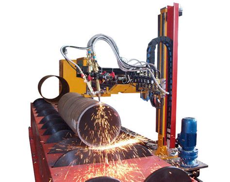 Pressure Vessel Building CNC Laser Tube Cutter 1250mm CNC Plasma Pipe