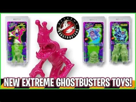 three toy figures in plastic packaging with the text new extreme ...