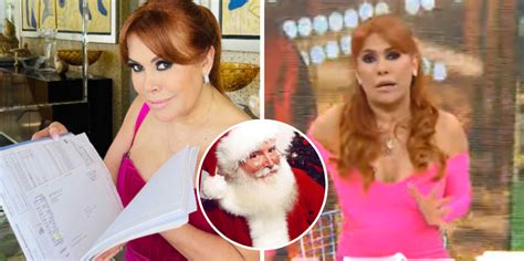 Magaly Medina Cuenta Que Crey En Papa Noel Hasta Grande A M Me