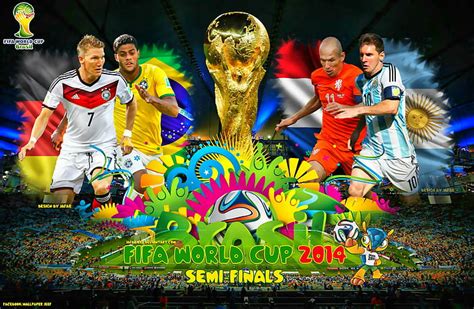 Hd Wallpaper Fifa World Cup 2014 Semi Finals Wallpaper Flare