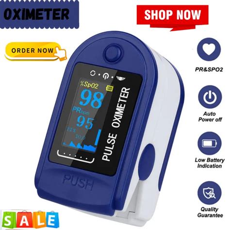 Blood Oxygen Finger Pulse Oximeter Digital Fingertip Finger Pulse